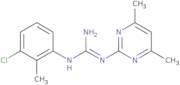 N-(3-Chloro-2-methylphenyl)-N'-(4,6-dimethylpyrimidin-2-yl)guanidine