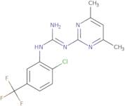 N-[2-Chloro-5-(trifluoromethyl)phenyl]-N'-(4,6-dimethylpyrimidin-2-yl)guanidine