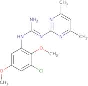 N-(3-Chloro-2,5-dimethoxyphenyl)-N'-(4,6-dimethylpyrimidin-2-yl)guanidine