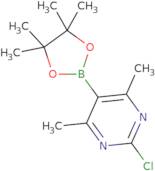 2-Chloro-4,6-dimethyl-5-(4,4,5,5-tetramethyl-1,3,2-dioxaborolan-2-yl)pyrimidine