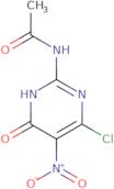 N-(4-chloro-6-hydroxy-5-nitropyrimidin-2-yl)acetamide