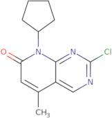2-Chloro-8-cyclopentyl-5-methyl-8H-pyrido[2,3-d]pyrimidin-7-one