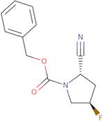 N-CBZ-trans-4-Fluoro-L-Prolinonitrile