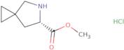 Methyl (6S)-5-azaspiro[2.4]heptane-6-carboxylate hydrochloride