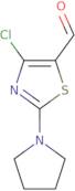 4-Chloro-2-(pyrrolidin-1-yl)thiazole-5-carbaldehyde