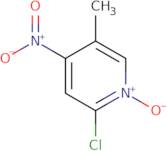 2-Chloro-5-methyl-4-nitropyridine 1-oxide