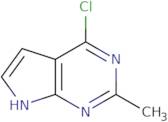 4-Chloro-2-methyl-7H-pyrrolo[2,3-d]pyrimidine