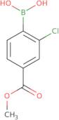 2-Chloro-4-(methoxycarbonyl)phenyl boronic acid