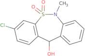 3-Chloro-6,11-dihydro-5,5-dioxo-11-hydroxy-6-methyldibenzo[c,f][1,2]thiazepine