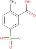 5-(Chlorosulfonyl)-2-methylbenzoic acid