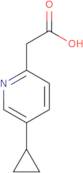 2-(5-Cyclopropylpyridin-2-yl)acetic acid