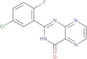 2-(5-Chloro-2-fluorophenyl)pteridin-4(3H)-one