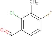 2-Chloro-4-fluoro-3-methylbenzaldehyde