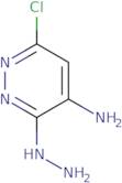 6-Chloro-3-hydrazinylpyridazin-4-amine