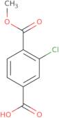 3-Chloro-4-(methoxycarbonyl)benzoic acid