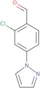 2-Chloro-4-(1H-pyrazol-1-yl)benzaldehyde