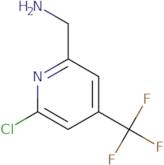 (6-Chloro-4-(trifluoromethyl)pyridin-2-yl)methanamine