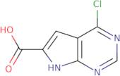 4-Chloro-7H-pyrrolo[2,3-d]pyrimidine-6-carboxylic acid