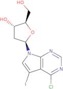 4-Chloro-5-iodo-7-(2-deoxy-beta-D-ribofuranosyl)-7H-pyrrolo[2,3-d]pyrimidine