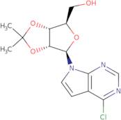 4-Chloro-7-(2,3-O-isopropylidene-β-D-ribofuranosyl)-7H-pyrrolo[2,3-d]pyrimidine