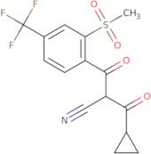 Alpha-(Cyclopropylcarbonyl)-2-(methylsulfonyl)-b-oxo-4-(trifluoromethyl)benzenepropanenitrile