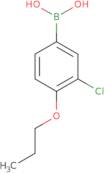 3-Chloro-4-propoxyphenylboronicacid