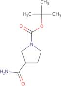 3-Carbamoyl-pyrrolidine-1-carboxylic acid tert-butylester