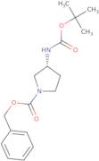(R)-1-Cbz-3-boc-aminopyrrolidine