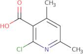 2-Chloro-4,6-dimethyl-3-pyridinecarboxylicacid