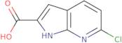 6-Chloro-1H-pyrrolo[2,3-b]pyridine-2-carboxylicacid