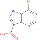 4-Chloro-5H-pyrrolo[3,2-d]pyrimidine-7-carboxylicacid