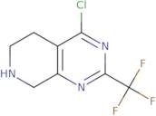 4-Chloro-2-(trifluoromethyl)-5,6,7,8-tetrahydropyrido[3,4-d]pyrimidineHydrochloride
