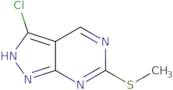 3-Chloro-6-(methylthio)-1H-pyrazolo[3,4-d]pyrimidine