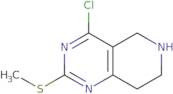 4-Chloro-5,6,7,8-tetrahydro-2-(methylthio)pyrido[4,3-d]pyrimidine