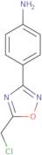 4-(5-Chloromethyl-[1,2,4]oxadiazol-3-yl)-aniline