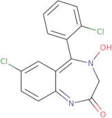 7-Chloro-5-(2-chloro-phenyl)-4-oxy-1,3-dihydro-benzo[e][1,4]diazepin-2-one