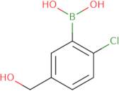 2-Chloro-5-hydroxymethylphenylboronicacid