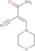 2-Cyano-3-morpholinoacrylamide