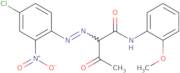 2-[(4-Chloro-2-nitrophenyl)azo]-N-(2-methoxyphenyl)-3-oxobutanamide