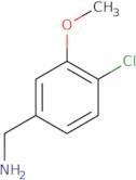 4-Chloro-3-methoxybenzenemethanamine