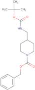 1-N-Cbz-4-N-(boc-aminomethyl)piperidine