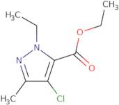 4-Chloro-3-ethyl-1-methyl-1H-pyrazole-5-carboxylic acidethylester