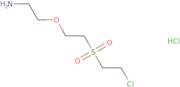 2-[2-(2-Chloroethl)sulfonyl]ethoxyethanamineHydrochloride