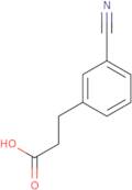 3-Cyano-benzenepropanoicacid
