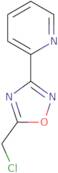 2-[5-(Chloromethyl)-1,2,4-oxadiazol-3-yl]pyridine