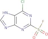 6-Chloro-9H-purine-2-sulfonylfluoride