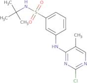 3-[(2-Chloro-5-methyl-4-pyrimidinyl)amino]-N-(tert-butyl)benzenesulfonamide