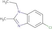 5-Chloro-1-ethyl-2-methylbenzimidazole