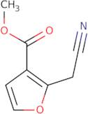 2-(Cyanomethyl)-3-furancarboxylic acid methylester