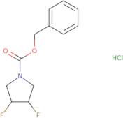 (3R,4R)-N-Cbz-3,4-difluoro-pyrrolidineHydrochloride